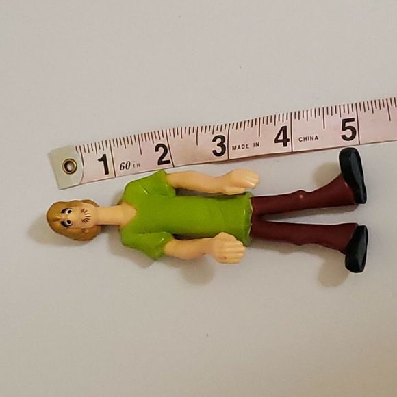 Scooby Doo "Shaggy", flexible arms/legs, Burger King, Vintage 2000, good shape - Picture 4 of 5